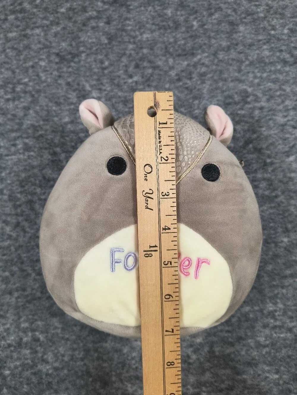 Thompson the Armadillo Forever Edition Squishmallow 8